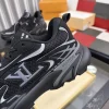 Louis Vuitton Tatic Runner Black Leather Sneaker