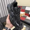 Louis Vuitton Tatic Runner Black Leather Sneaker