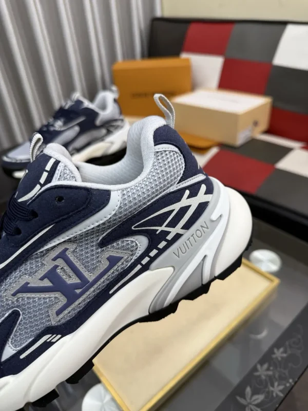 Louis Vuitton Tatic Runner Silk Cowhide Sneaker
