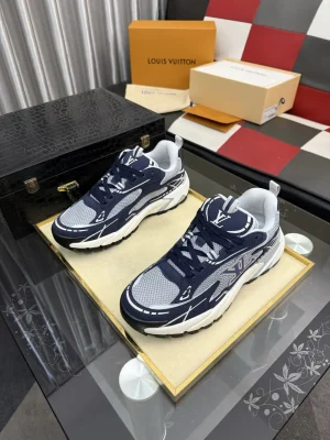 Louis Vuitton Tatic Runner Silk Cowhide Sneaker
