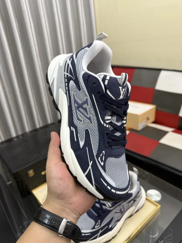 Louis Vuitton Tatic Runner Silk Cowhide Sneaker