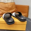 Louis Vuitton Waterfront Mule Black Rubber Slide
