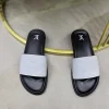 Louis Vuitton Waterfront Mule Black Rubber Slide