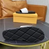 Louis Vuitton Waterfront Mule Black Rubber Slide