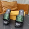 Louis Vuitton Waterfront Mule Men's Green Slide
