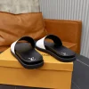 Louis Vuitton Waterfront Mule Slide - Black & White