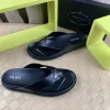 Prada Men's Black Leather Thong Sandal