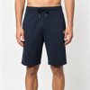 Moncler Cotton Terry-Cloth / Towel Shorts- Navy Blue