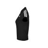 Adidas Originals Women's 3-Stripes Polo Shirt- BLACK/WHITE