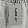 Balenciaga Political Campaign Sweatshorts- Grey Melange (2) Balenciaga Political Campaign Sweatshorts- Grey Melange
