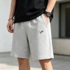 Balenciaga/Puma Essentials Logo Shorts- Gray Heather