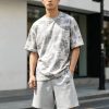 Balenciaga/Puma Essentials Logo Shorts- Gray Heather