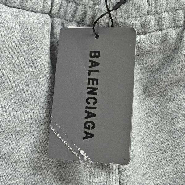 Balenciaga/Puma Essentials Logo Shorts- Gray Heather