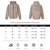 Burberry Gradient Check Newport Hooded Jacket- Sand beige