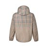 Burberry Gradient Check Newport Hooded Jacket- Sand beige
