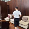 Burberry Logo Cotton Shorts- Black (2) Burberry Logo Cotton Shorts- Black