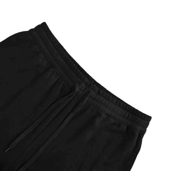 Burberry Logo Cotton Shorts- Black (6) Burberry Logo Cotton Shorts- Black