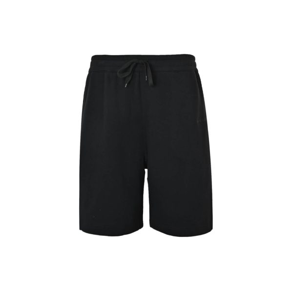 Burberry Logo Cotton Shorts- Black (8) Burberry Logo Cotton Shorts- Black