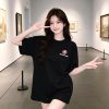 Chrome Hearts Multi Color Cross Cemetery T-shirt- Black (1) Chrome Hearts Multi Color Cross Cemetery T-shirt- Black