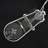 Chrome Hearts Multi Color Cross Cemetery T-shirt- Black (3) Chrome Hearts Multi Color Cross Cemetery T-shirt- Black