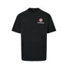 Chrome Hearts Multi Color Cross Cemetery T-shirt- Black (7) Chrome Hearts Multi Color Cross Cemetery T-shirt- Black