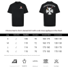 Chrome Hearts Multi Color Cross Cemetery T-shirt- White (1) Chrome Hearts Multi Color Cross Cemetery T-shirt- Black