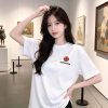 Chrome Hearts Multi Color Cross Cemetery T-shirt- White (2) Chrome Hearts Multi Color Cross Cemetery T-shirt- White