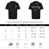 Chrome Hearts Scroll Logo Cross Patch T-Shirt- White (1) Chrome Hearts Scroll Logo Cross Patch T-Shirt- Black