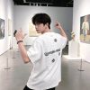 Chrome Hearts Scroll Logo Cross Patch T-Shirt- White (2) Chrome Hearts Scroll Logo Cross Patch T-Shirt- White