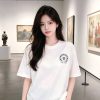 Chrome Hearts Triple Cross Logo Tee- White