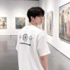 Chrome Hearts Triple Cross Logo Tee- White