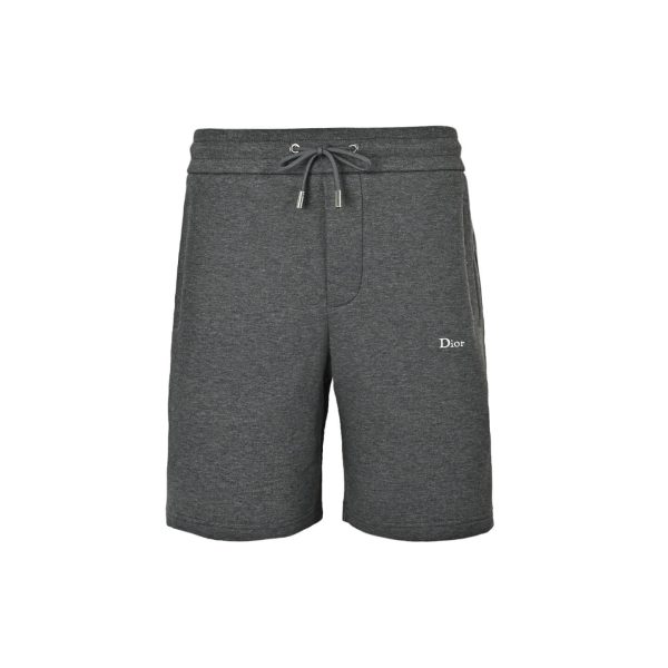 Dior Jogger Shorts- Charcoal Grey