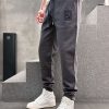 Fendi Cuffed Jogger Pants- Grey