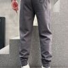 Fendi Cuffed Jogger Pants- Grey