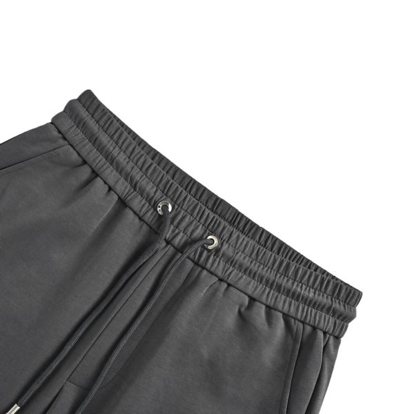 Fendi Cuffed Jogger Pants- Grey