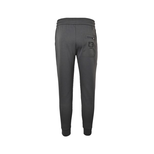 Fendi Cuffed Jogger Pants- Grey