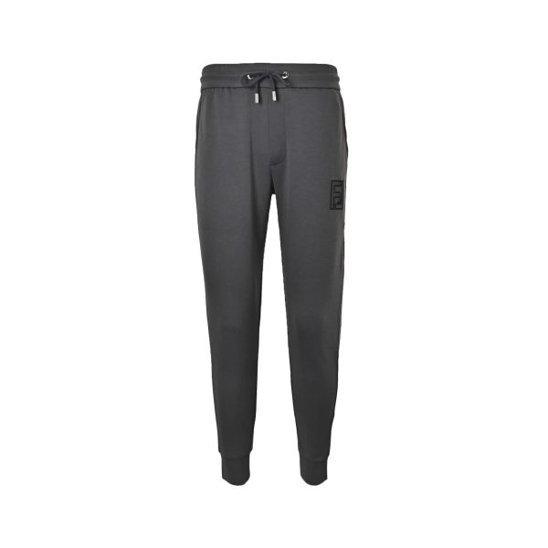 Fendi Cuffed Jogger Pants- Grey
