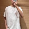 Louis Vuitton Damier patterned T-shirt- Cream