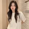 Louis Vuitton Damier patterned T-shirt- Cream