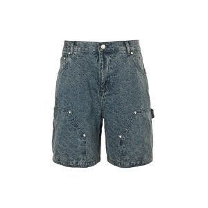 Louis Vuitton Denim Workwear Shorts- Blue Indigo