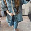 Louis Vuitton Denim Workwear Shorts- Blue Indigo