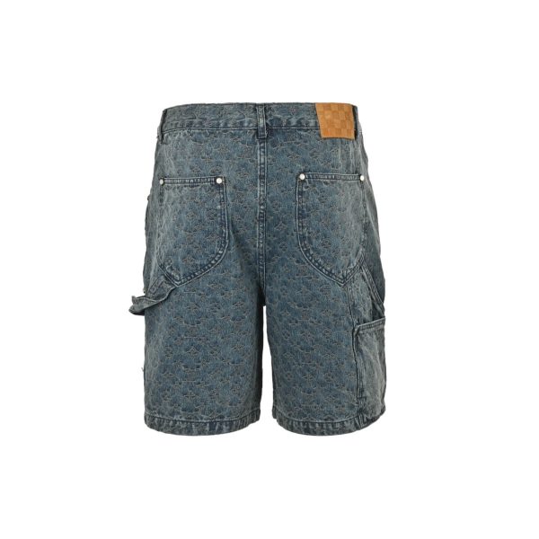 Louis Vuitton Denim Workwear Shorts- Blue Indigo