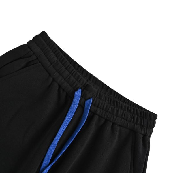 Louis Vuitton Embroidered Jersey Shorts- Black