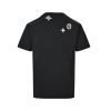 Louis Vuitton Embroidered Signature T-Shirt- Black