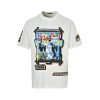 Louis Vuitton Jazz Flyers Short-Sleeved T-Shirt- White