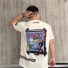 Louis Vuitton Jazz Flyers Short-Sleeved T-Shirt- White
