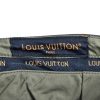 Louis Vuitton Men's Chain Wool Dress Trousers- Charcoal Grey (3) Louis Vuitton Men's Chain Wool Dress Trousers- Charcoal Grey