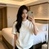 Louis Vuitton Men's White Embossed Back T-Shirt-  White.