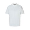 Louis Vuitton Men's White Embossed Back T-Shirt-  White.
