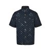 Louis Vuitton Monogram Denim Short-Sleeved Shirt- Indigo.